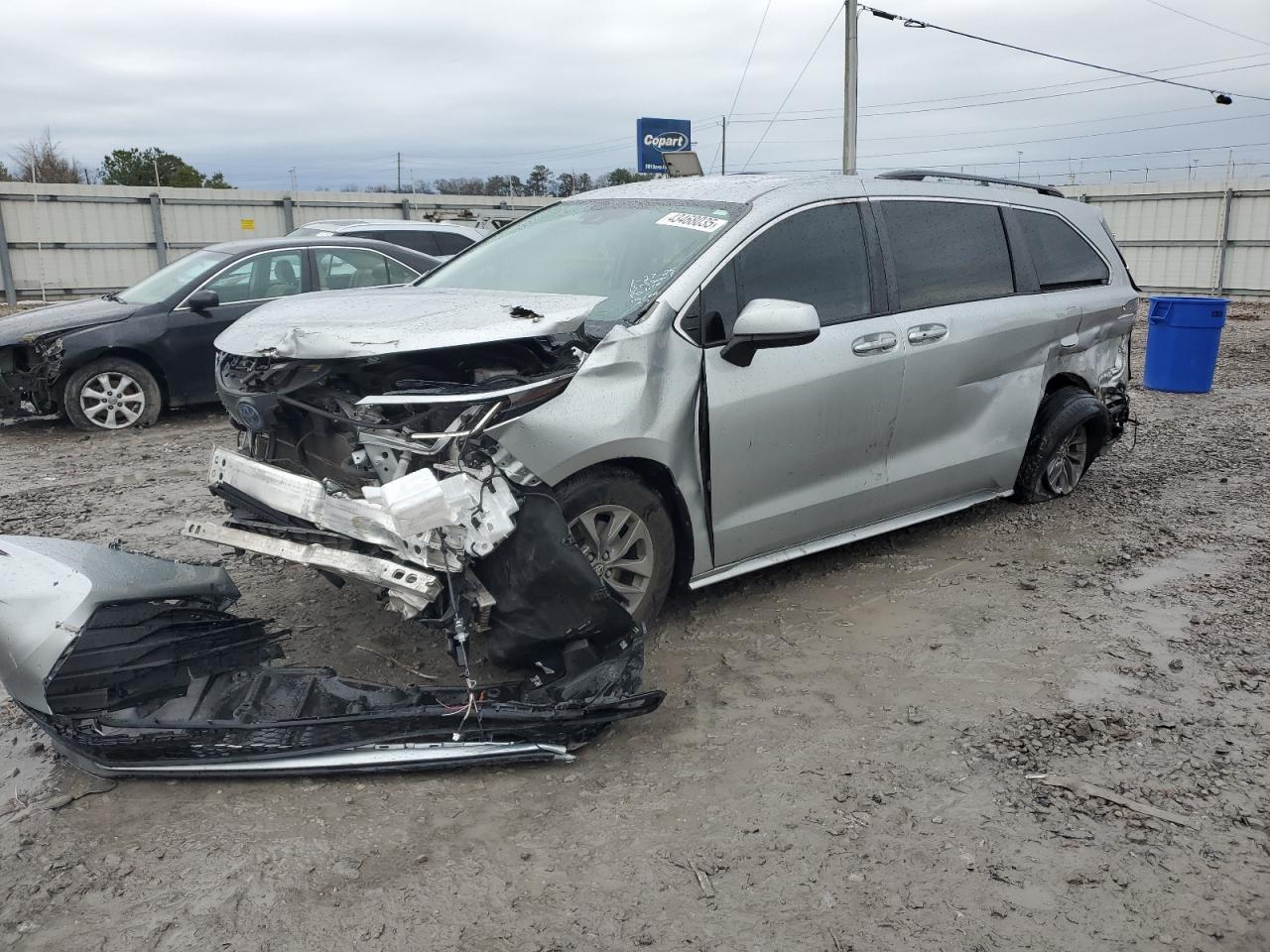 2022 TOYOTA SIENNA LE VIN:5TDKRKEC7NS105572