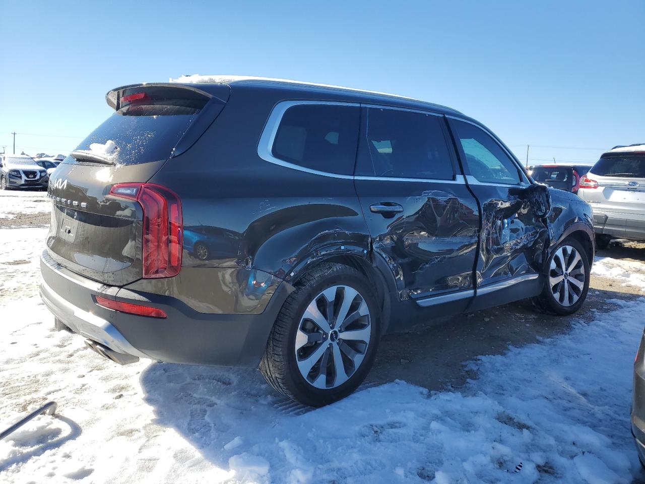 2022 KIA TELLURIDE S VIN:5XYP64HC9NG244654