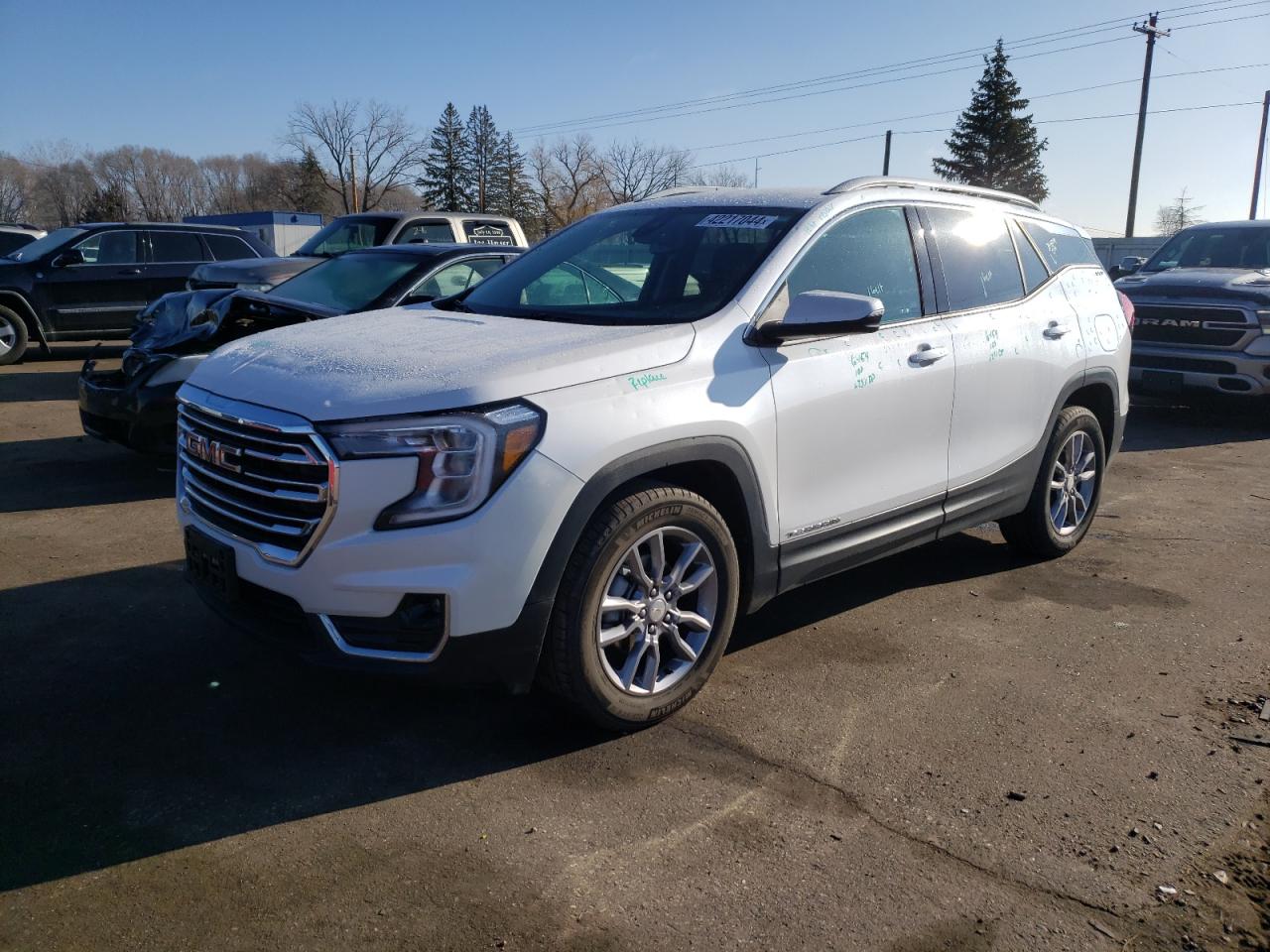 2022 GMC TERRAIN SLT VIN:3GKALVEVXNL100215