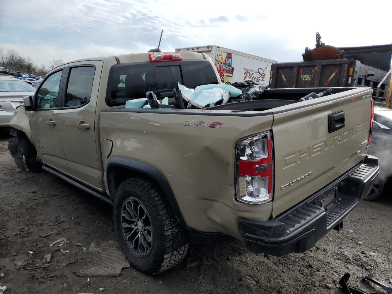 2022 CHEVROLET COLORADO ZR2 VIN:1GCGTEEN9N1138340