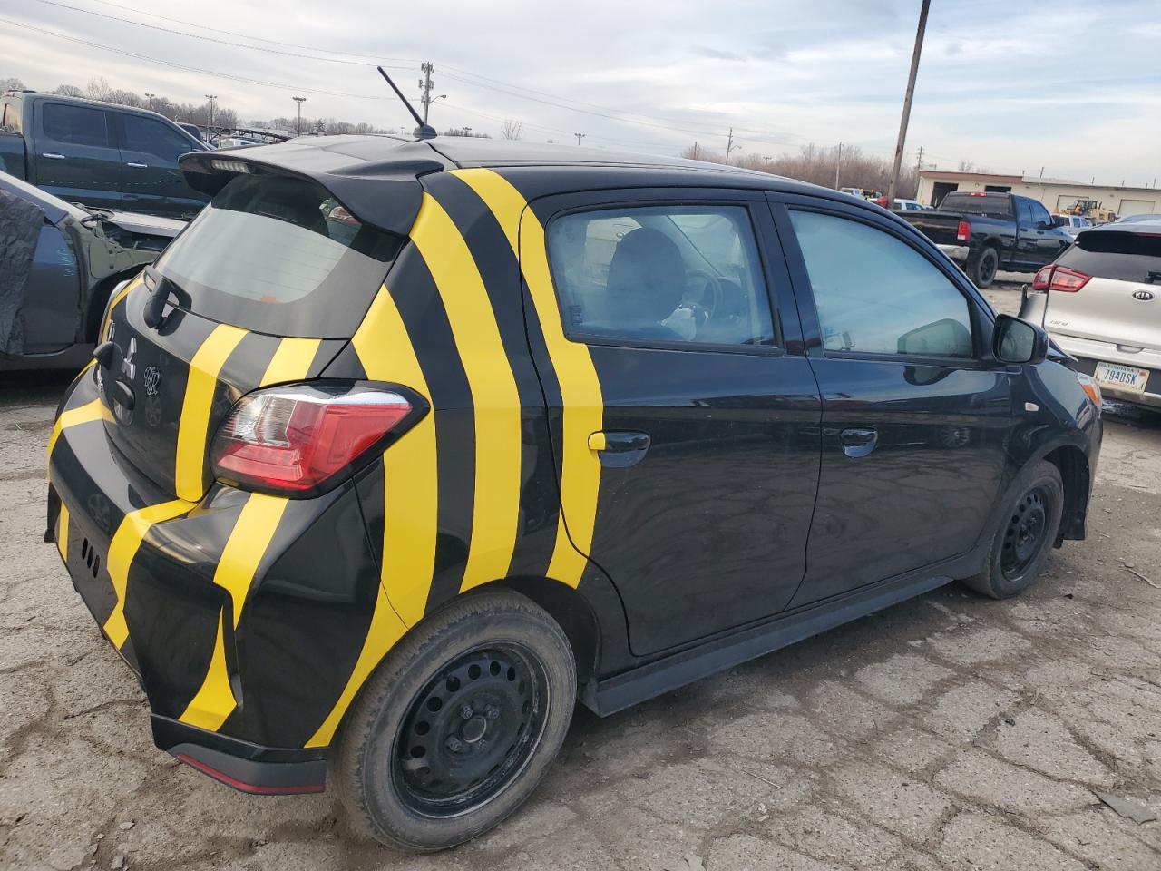 2022 MITSUBISHI MIRAGE ES VIN:ML32AUHJ3NH007725