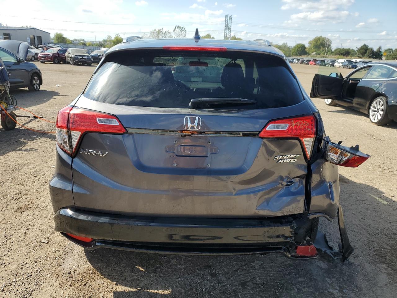 2022 HONDA HR-V SPORT VIN:3CZRU6H17NM769377