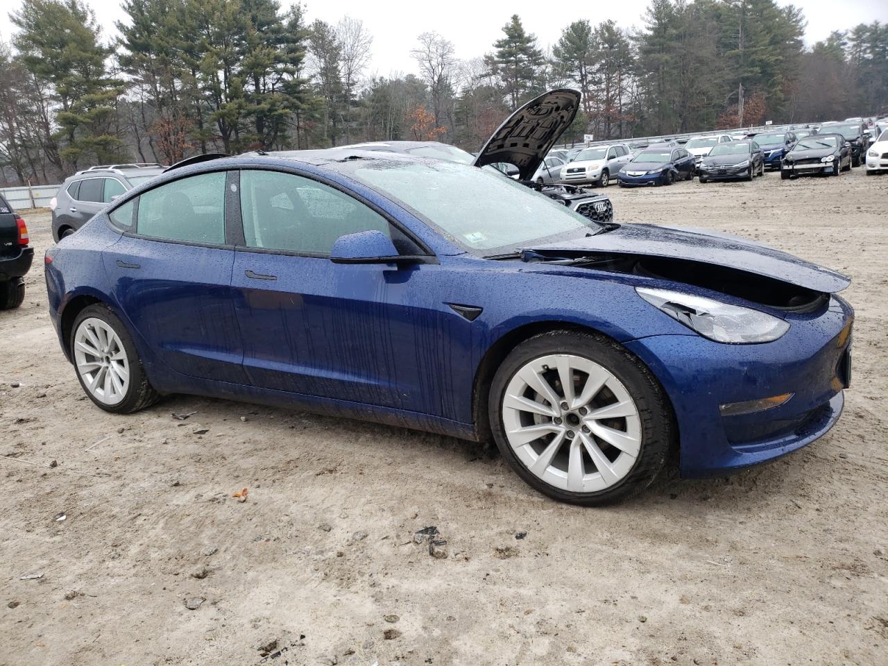 2022 TESLA MODEL 3  VIN:5YJ3E1EB4NF105955
