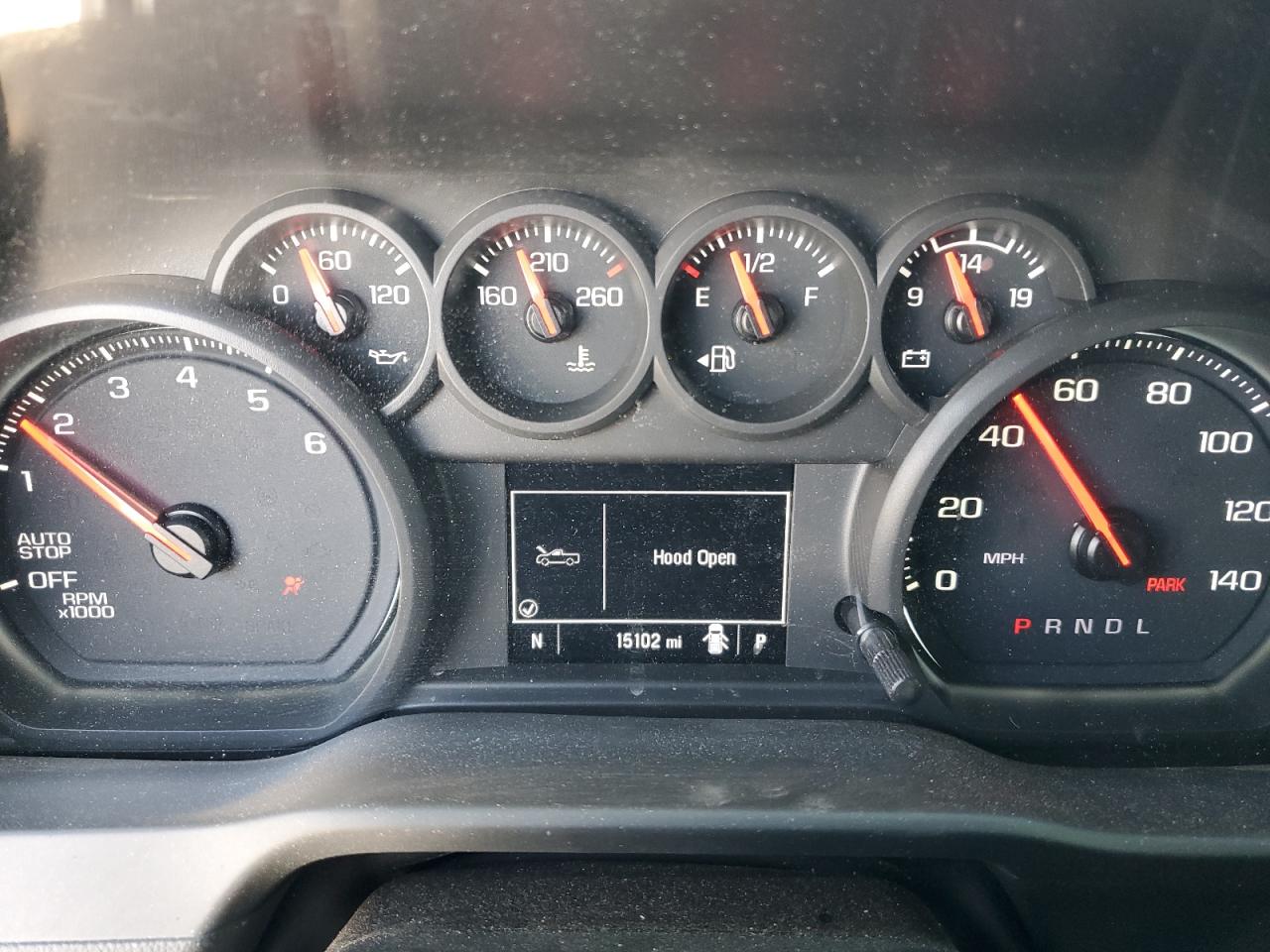 2023 CHEVROLET SILVERADO C1500 CUSTOM VIN:1GCPABEK1PZ154496