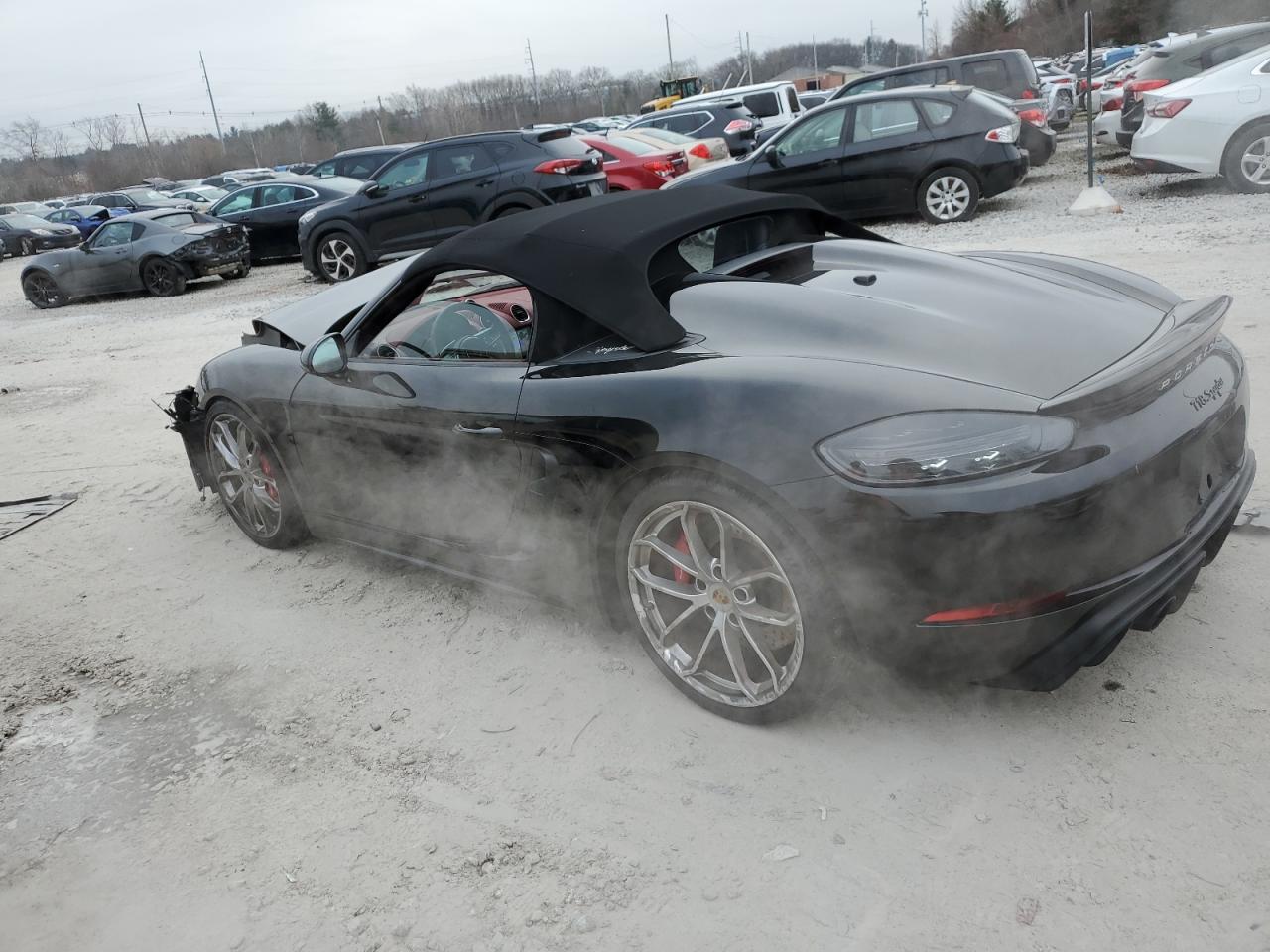 2023 PORSCHE BOXSTER SPYDER VIN:WP0CC2A81PS222016
