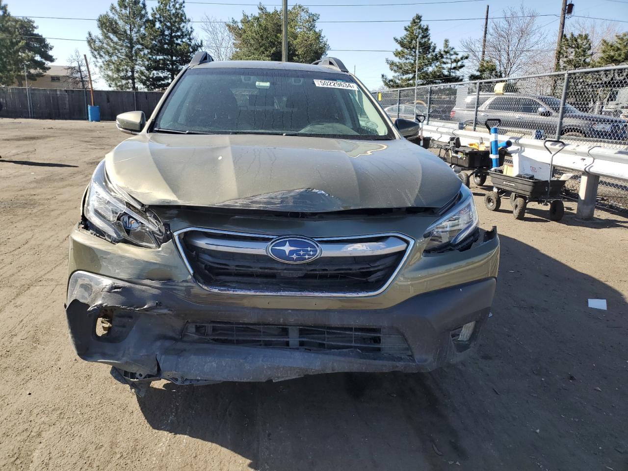 2022 SUBARU OUTBACK PREMIUM VIN:4S4BTACC2N3270277