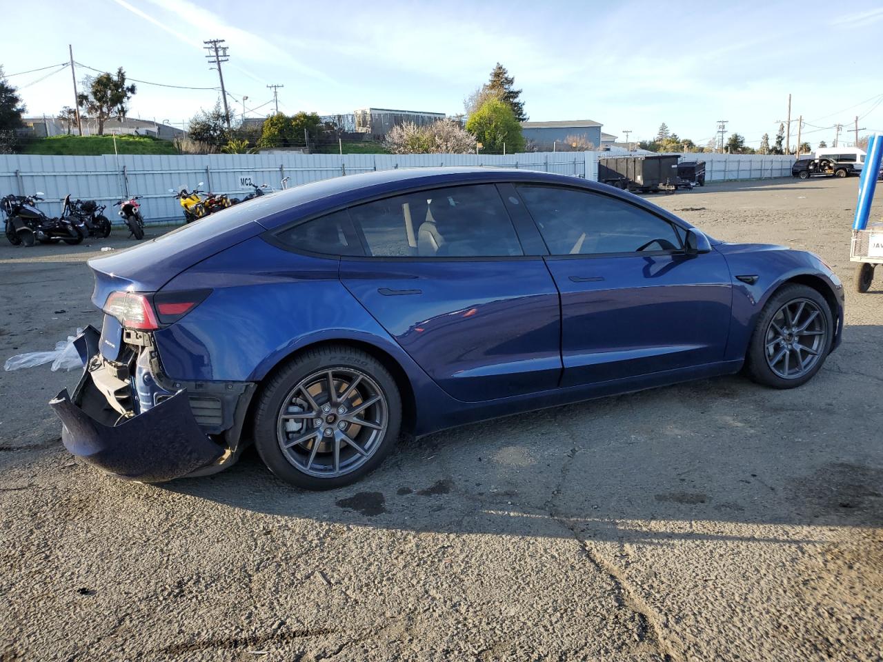 2022 TESLA MODEL 3  VIN:5YJ3E1EB6NF255730