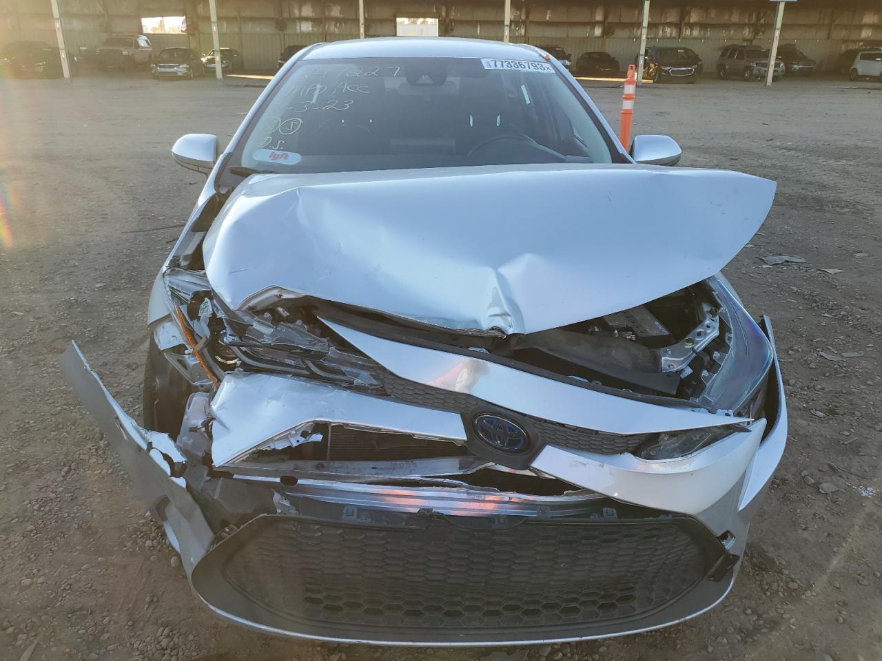 2022 TOYOTA COROLLA LE VIN:JTDEAMDE7NJ043980