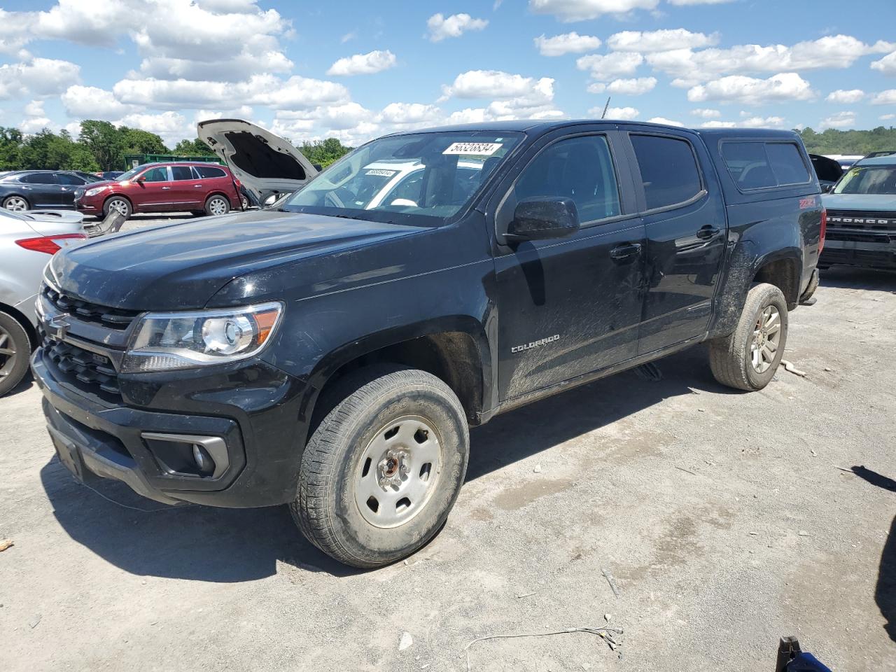 2022 CHEVROLET COLORADO Z71 VIN:1GCGTDEN5N1180529