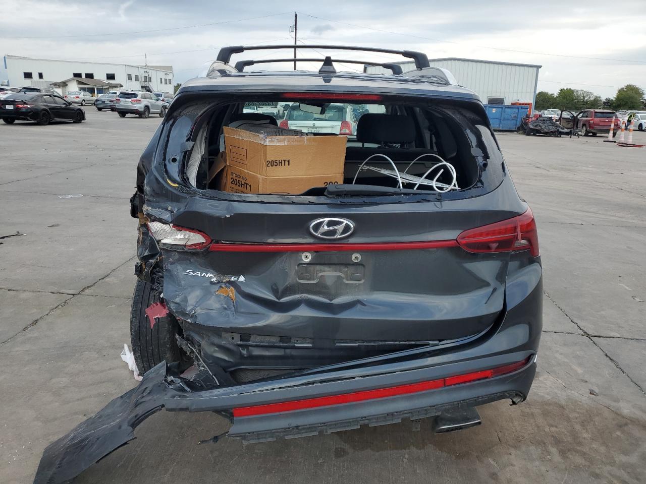 2022 HYUNDAI SANTA FE SEL VIN:5NMS24AJ6NH376047