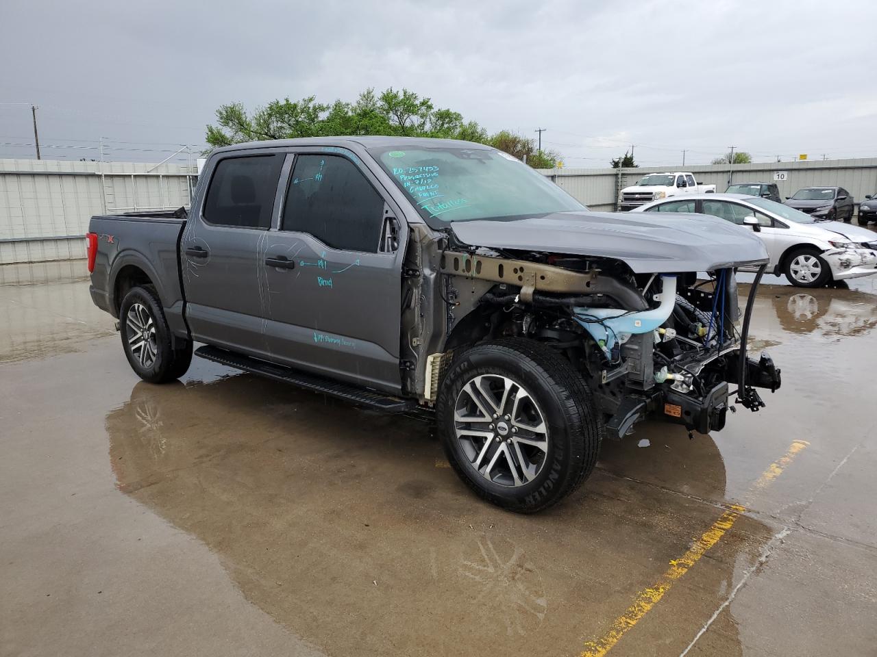 2023 FORD F150 SUPERCREW VIN:1FTEW1CP8PFC17757