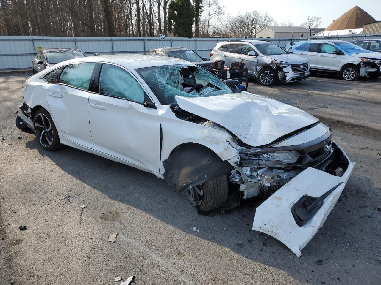 2022 HONDA ACCORD SPORT VIN:1HGCV1F34NA061473