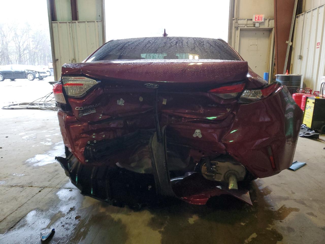 2022 TOYOTA COROLLA LE VIN:5YFEPMAE8NP385176