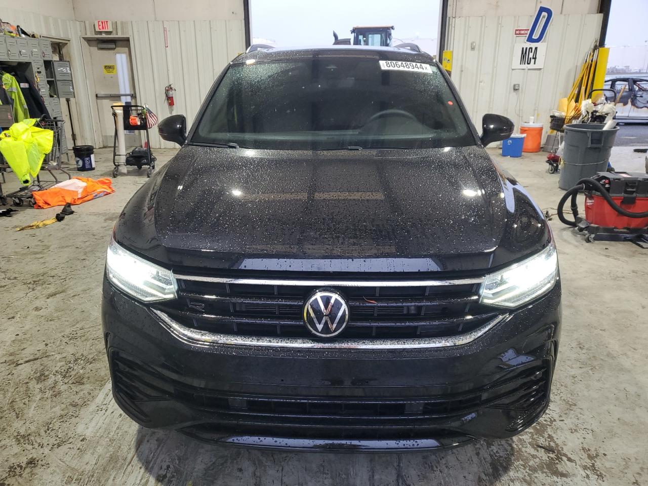 2022 VOLKSWAGEN TIGUAN SE R-LINE BLACK VIN:3VVCB7AX5NM093647