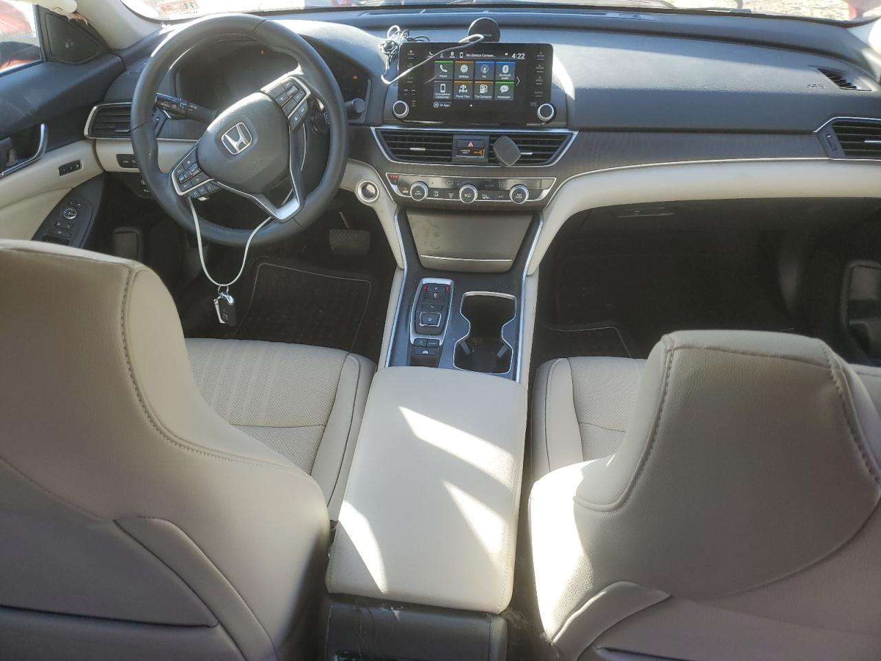 2022 HONDA ACCORD HYBRID EXL VIN:1HGCV3F56NA014958