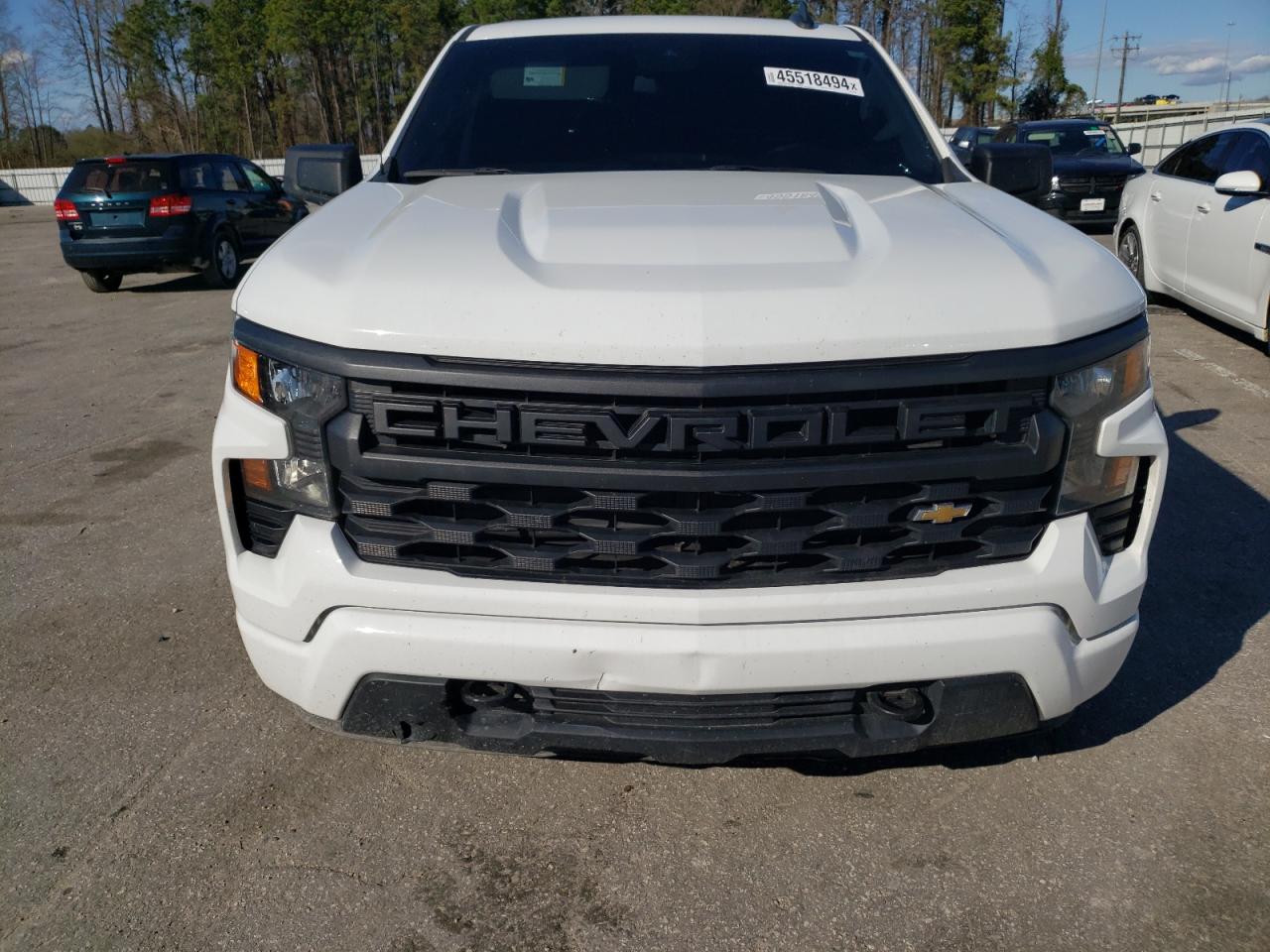 2022 CHEVROLET SILVERADO K1500 CUSTOM VIN:1GCPDBEK0NZ591894