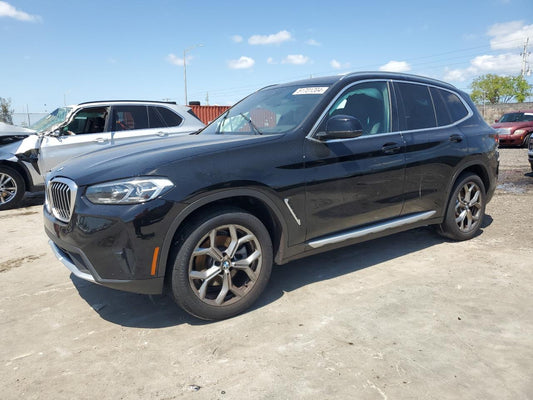 2022 BMW X3 SDRIVE30I VIN:5UX43DP06N9K71801