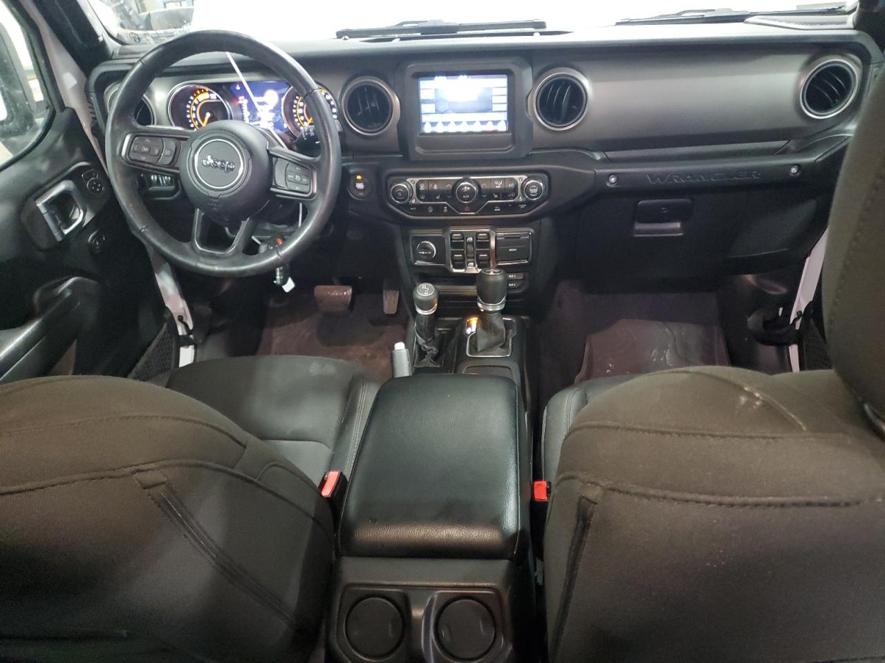 2022 JEEP WRANGLER UNLIMITED SPORT VIN:1C4HJXDM7NW244562