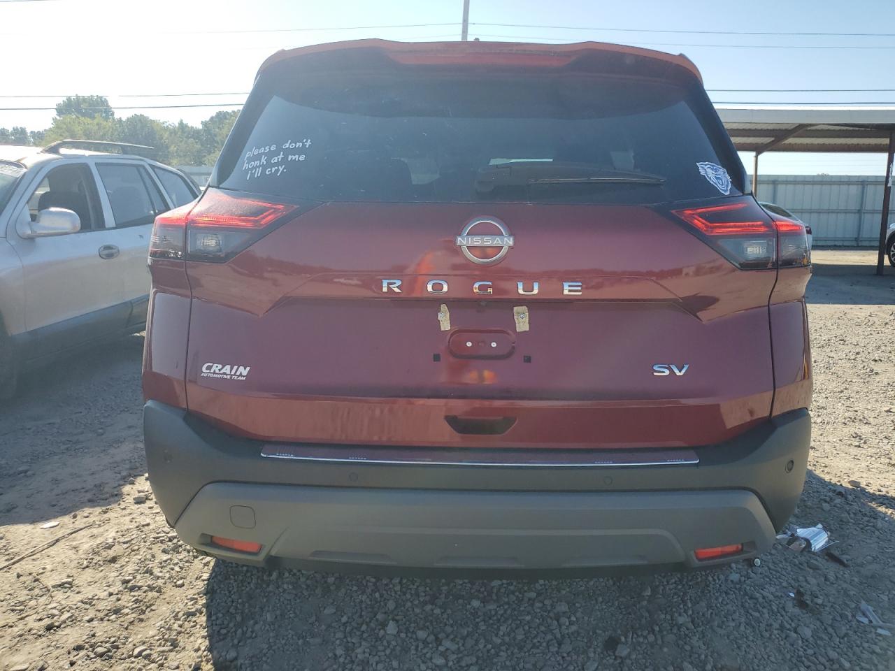 2022 NISSAN ROGUE SV VIN:5N1BT3BA6NC716197