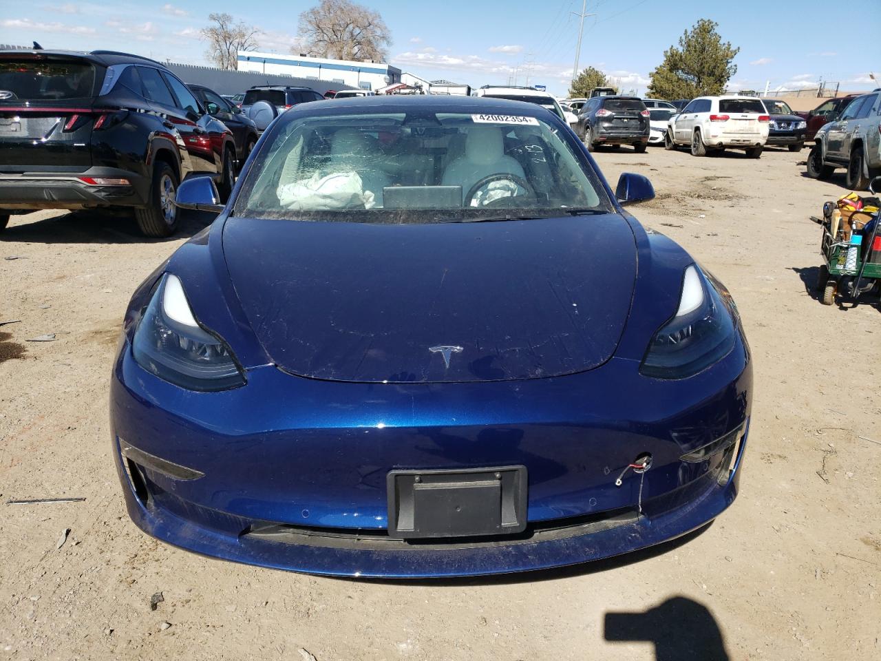 2022 TESLA MODEL 3  VIN:5YJ3E1EA6NF352448