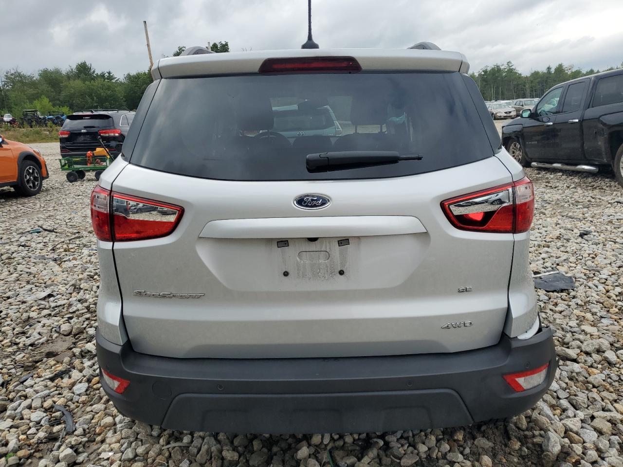 2022 FORD ECOSPORT SE VIN:MAJ6S3GL0NC457828