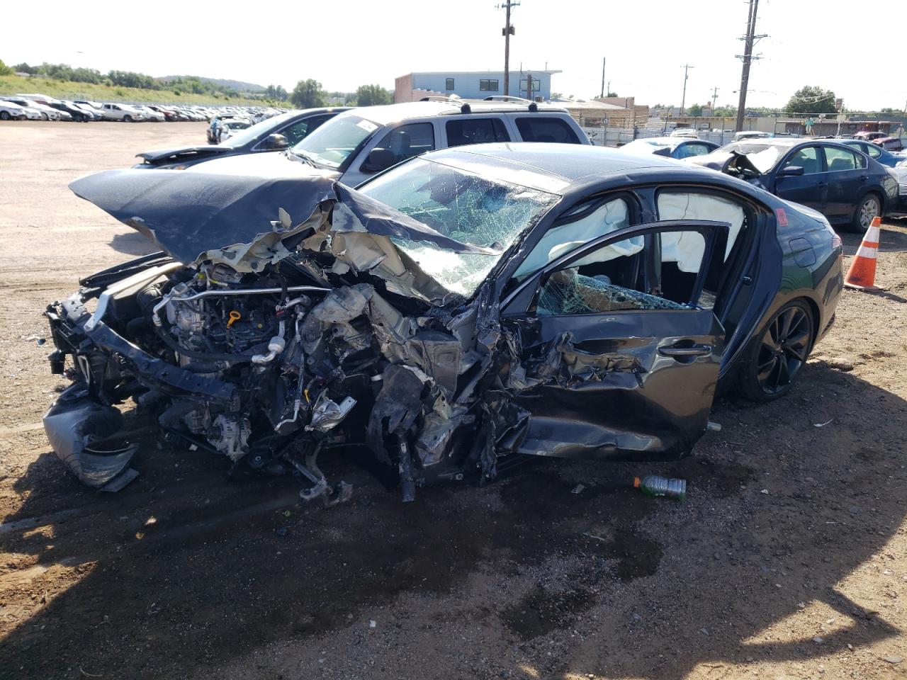 2023 GENESIS G70 BASE VIN:KMTG34TA3PU112975