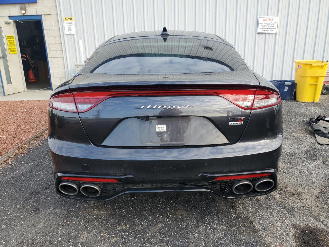 2022 KIA STINGER GT1 VIN:KNAE45LC6N6111103