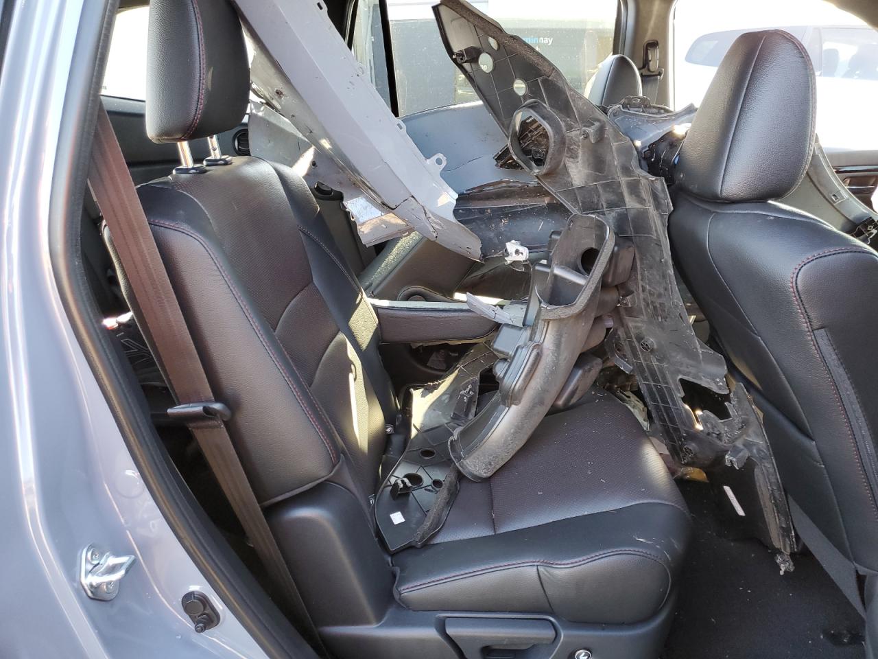 2022 HONDA PILOT BLACK VIN:5FNYF6H78NB070506