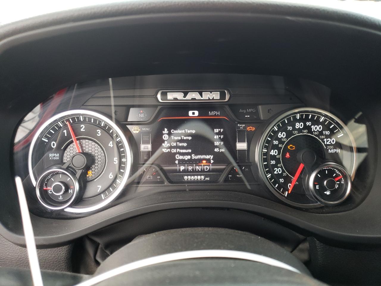 2022 RAM 1500 BIG HORN/LONE STAR VIN:1C6SRFFT3NN250742