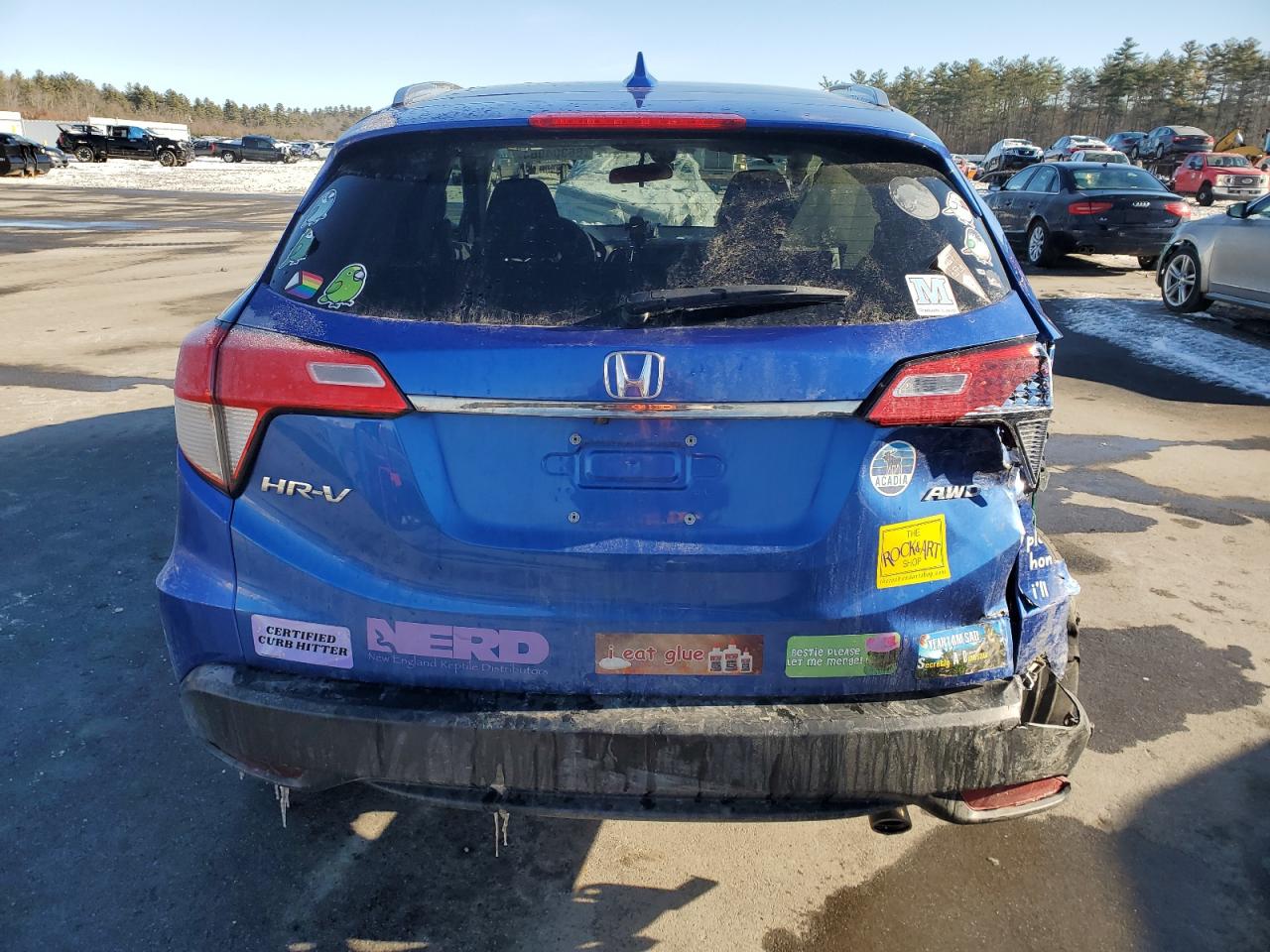 2022 HONDA HR-V EX VIN:3CZRU6H57NM773660