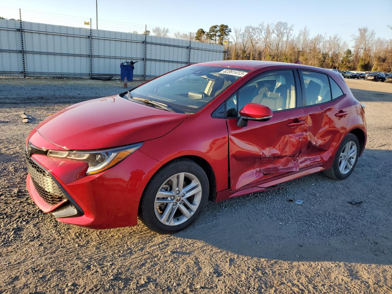 2022 TOYOTA COROLLA SE VIN:JTND4MBE9N3168548