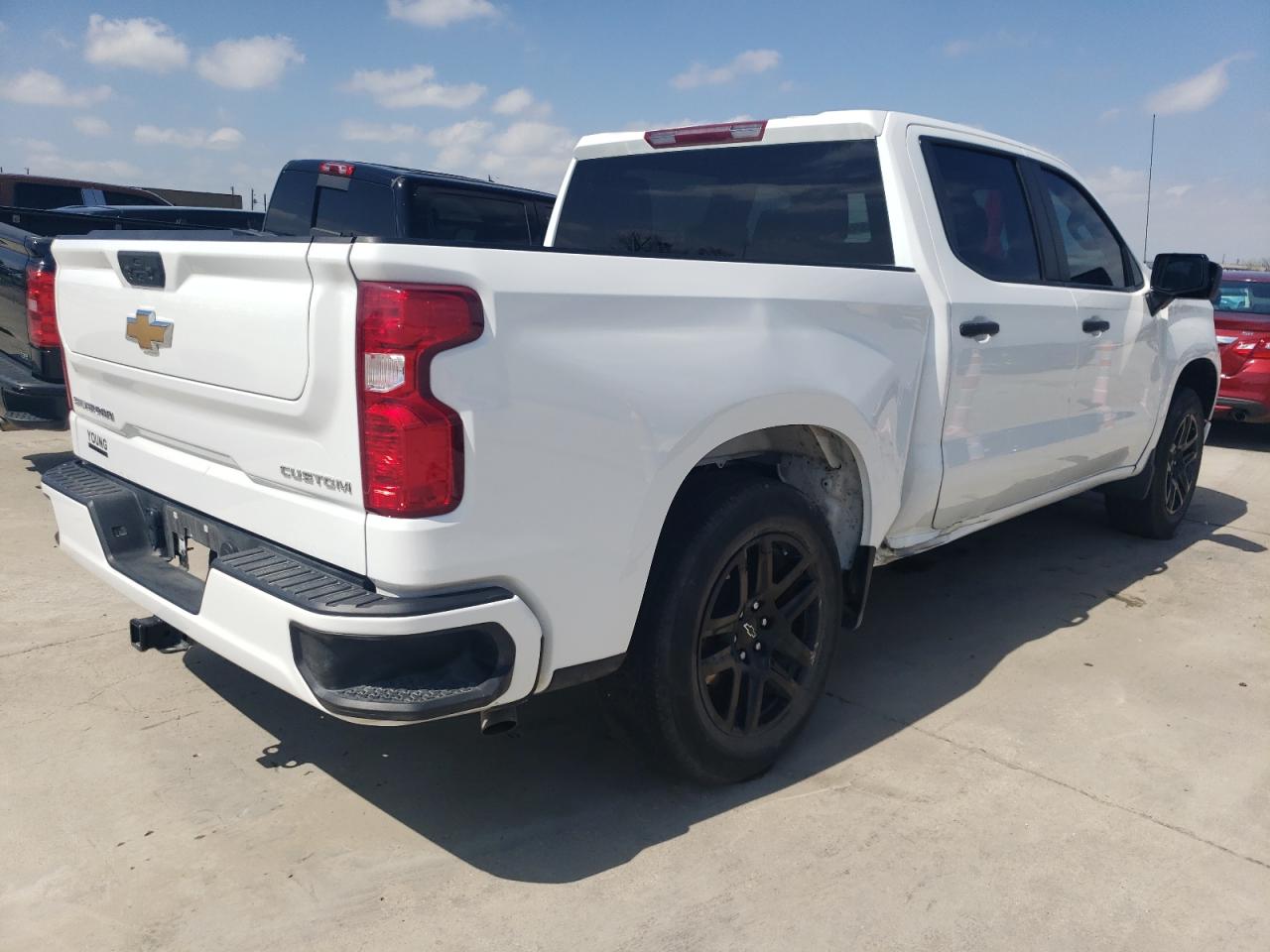 2023 CHEVROLET SILVERADO C1500 CUSTOM VIN:3GCPABEK3PG232339