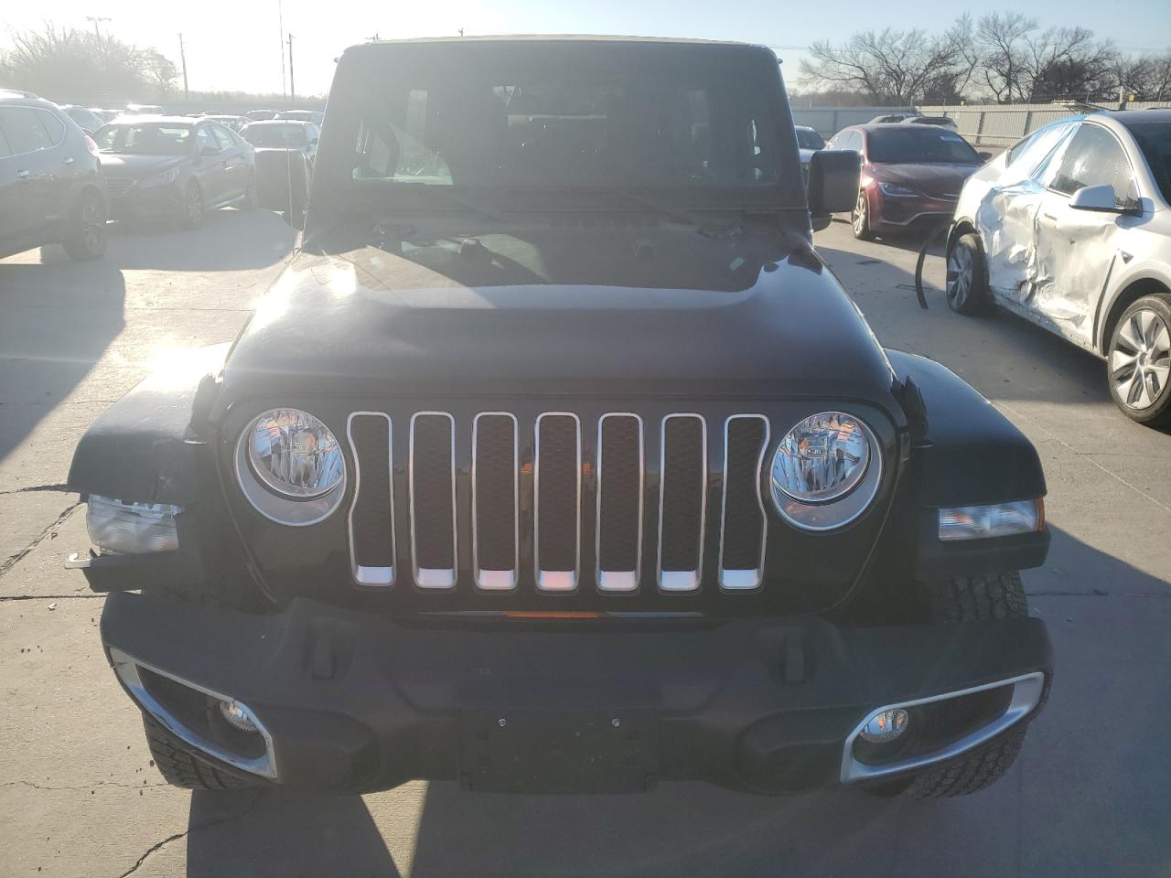 2022 JEEP WRANGLER UNLIMITED SAHARA VIN:1C4HJXEG9NW191002