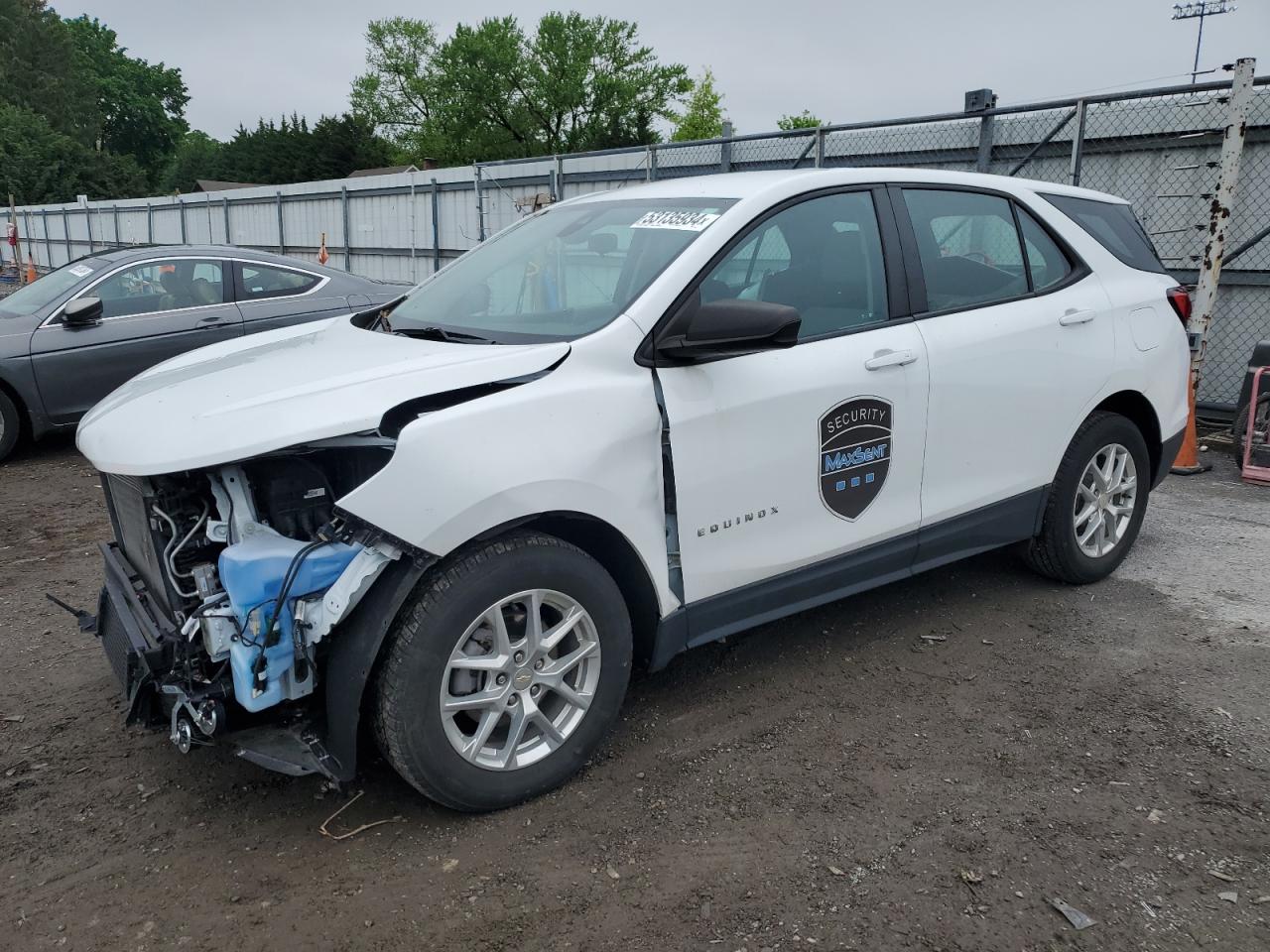 2022 CHEVROLET EQUINOX LS VIN:3GNAX5EV5NS118568