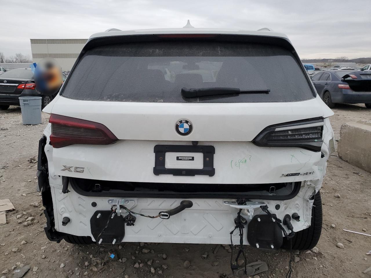 2023 BMW X5 XDRIVE40I VIN:5UXCR6C00P9P66137