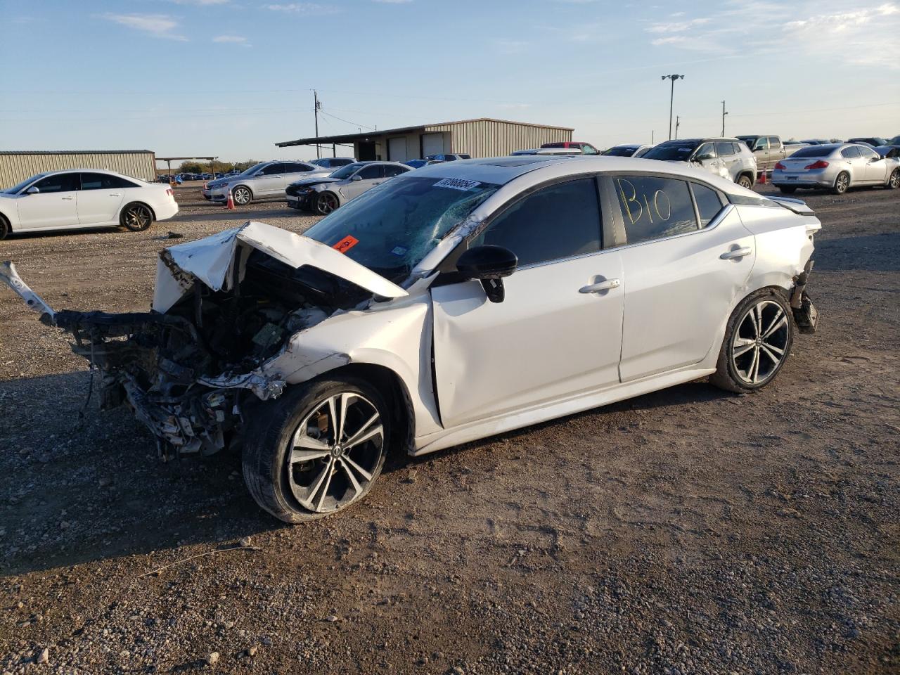 2022 NISSAN SENTRA SR VIN:3N1AB8DV9NY285090