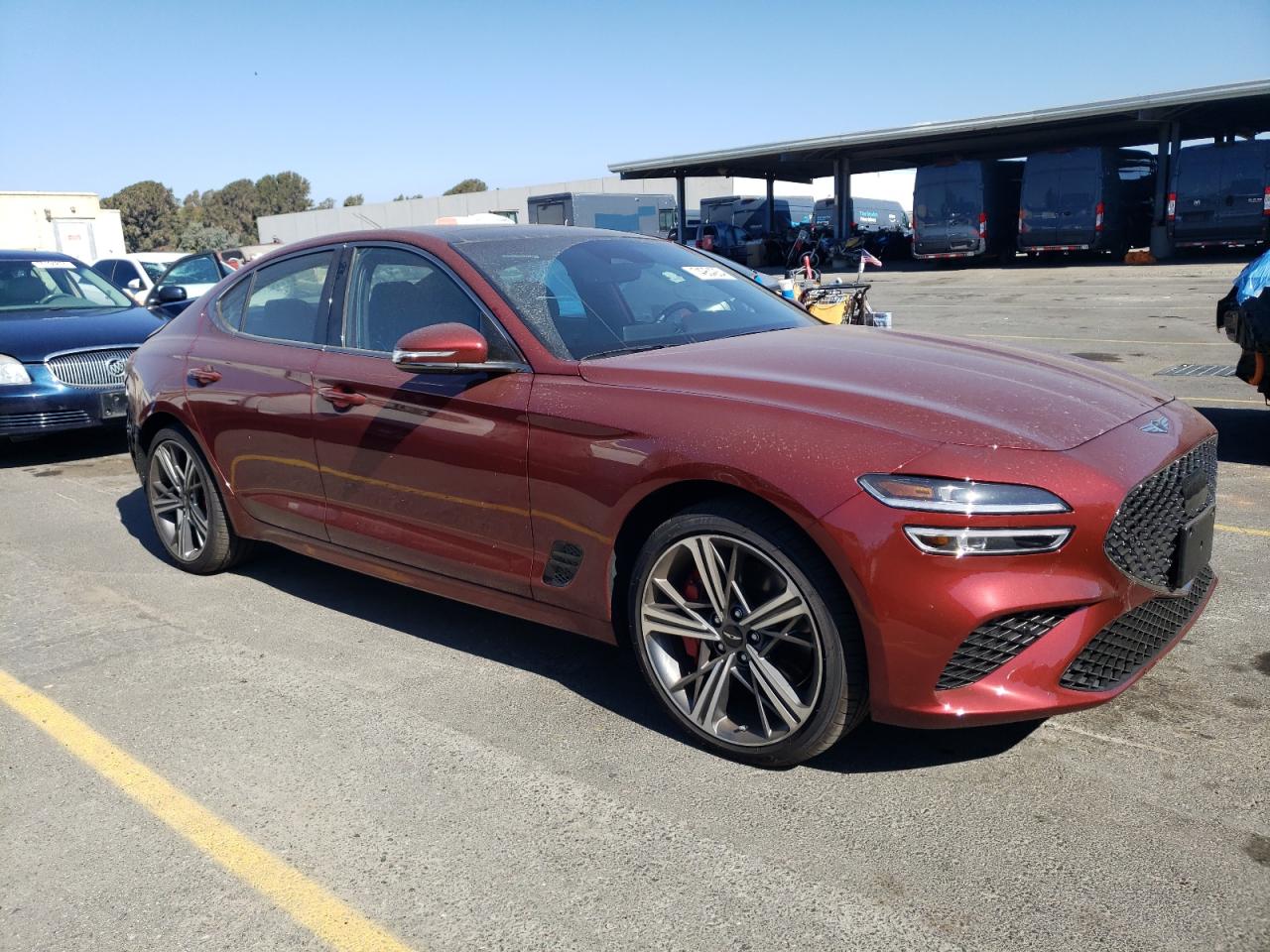 2024 GENESIS G70 BASE VIN:KMTG34SC0RU137404