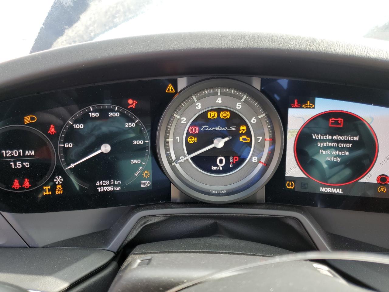 2022 PORSCHE 911 TURBO VIN:WP0AD2A94NS254114