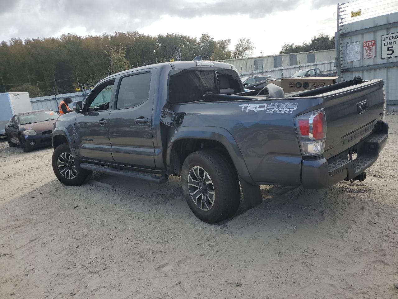 2022 TOYOTA TACOMA DOUBLE CAB VIN:3TYCZ5AN0NT058791