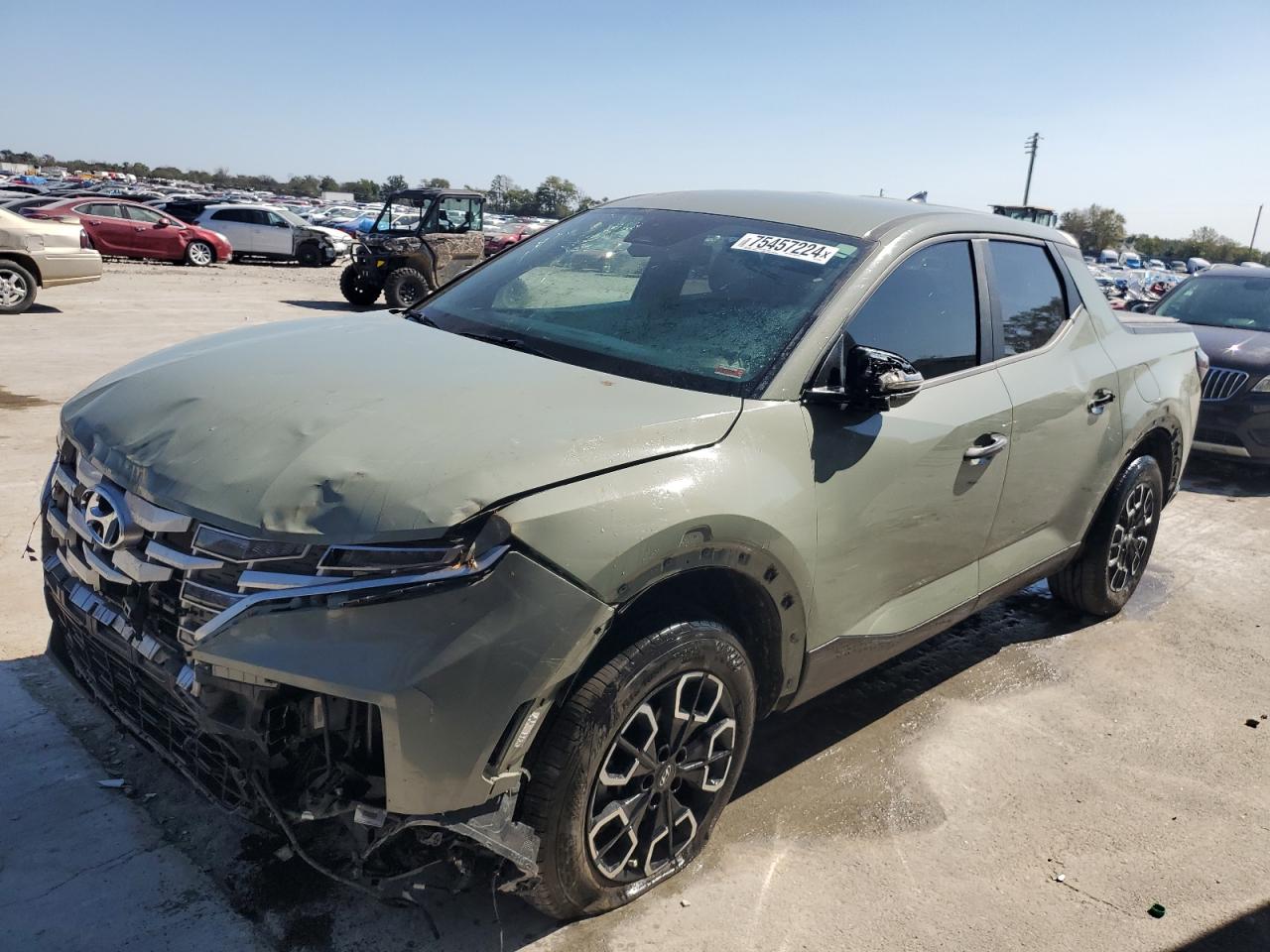2022 HYUNDAI SANTA CRUZ SEL VIN:5NTJB4AE1NH007406