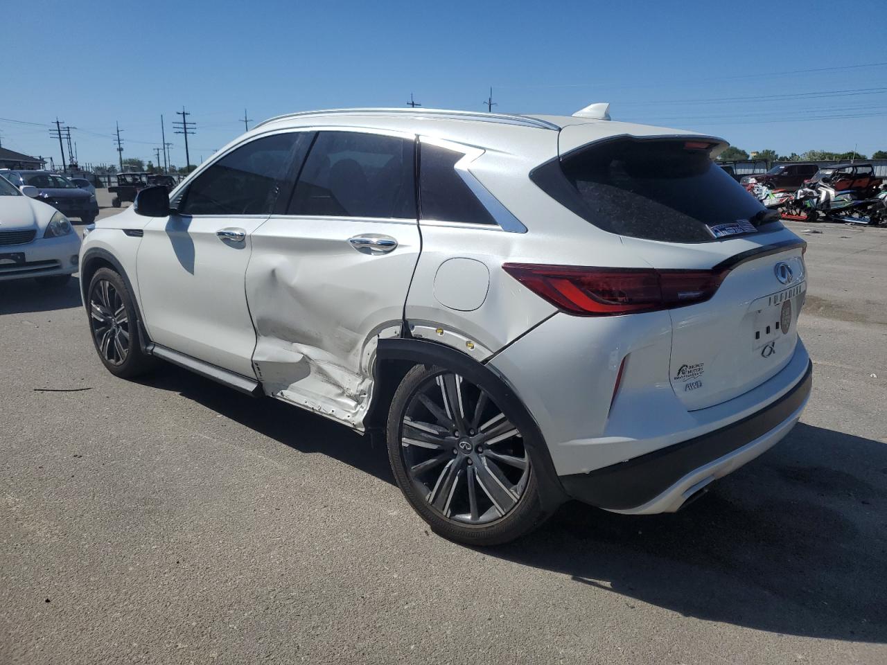 2022 INFINITI QX50 LUXE VIN:3PCAJ5BB2NF105824