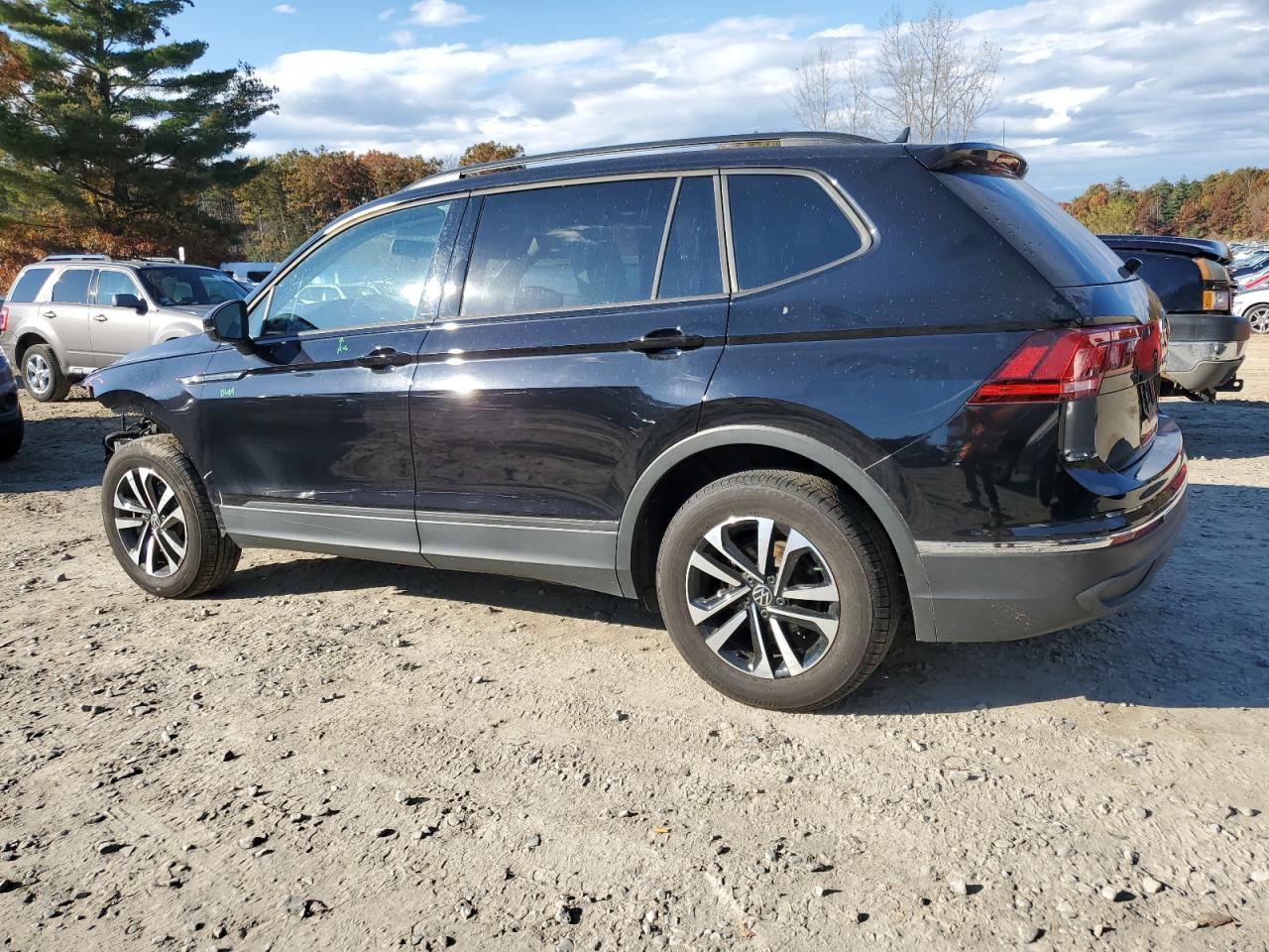 2022 VOLKSWAGEN TIGUAN S VIN:3VV0B7AX0NM070277