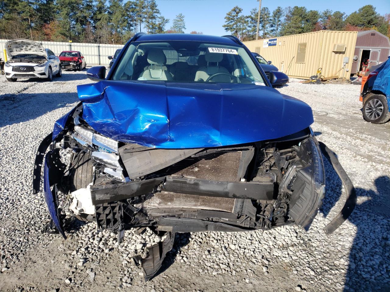 2022 HYUNDAI TUCSON SEL VIN:5NMJC3AE0NH148826