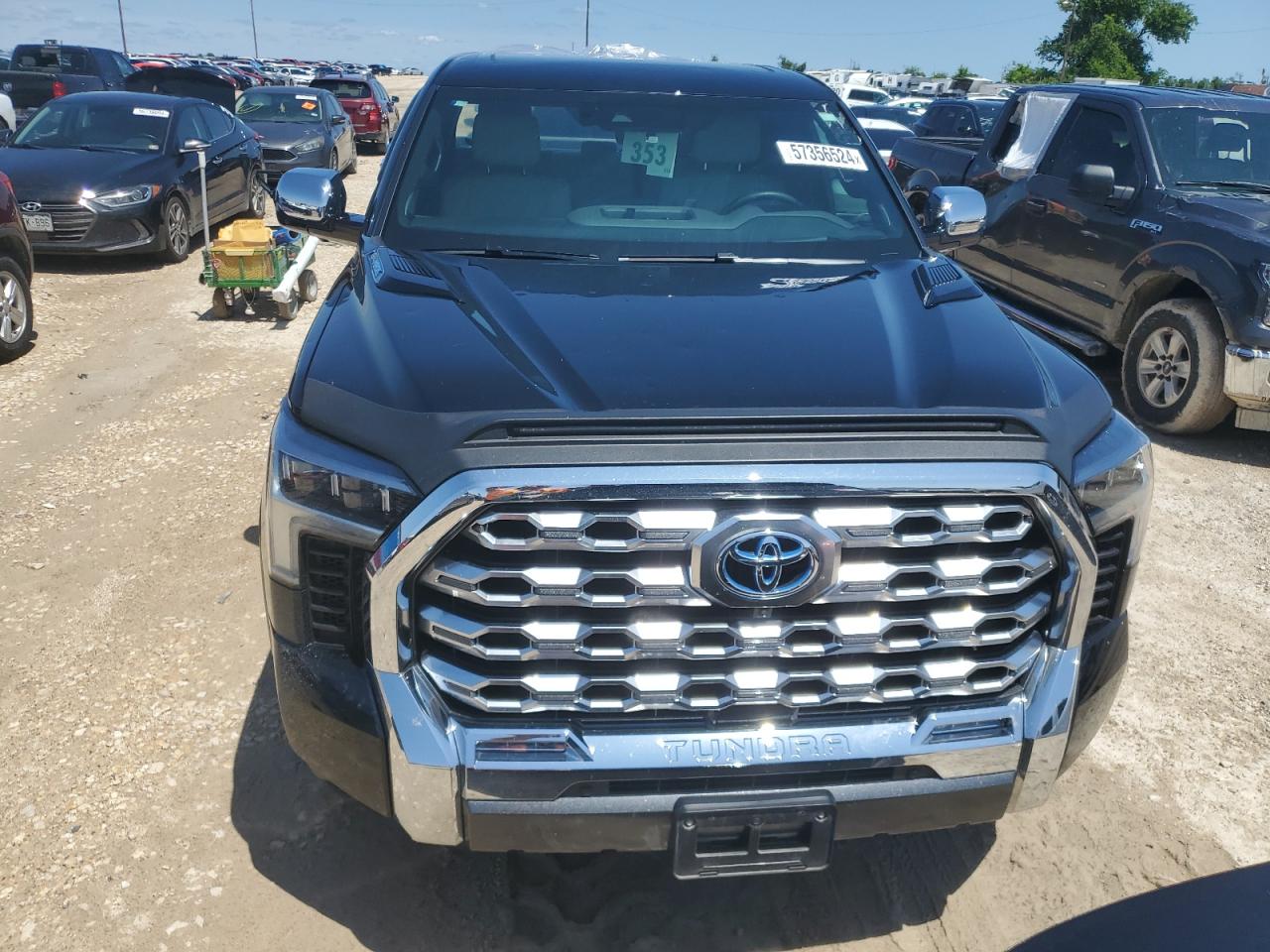 2023 TOYOTA TUNDRA CREWMAX PLATINUM VIN:5TFMC5ECXPX003479