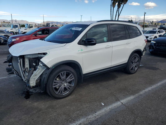 2022 HONDA PILOT SPORT VIN:5FNYF6H35NB098700