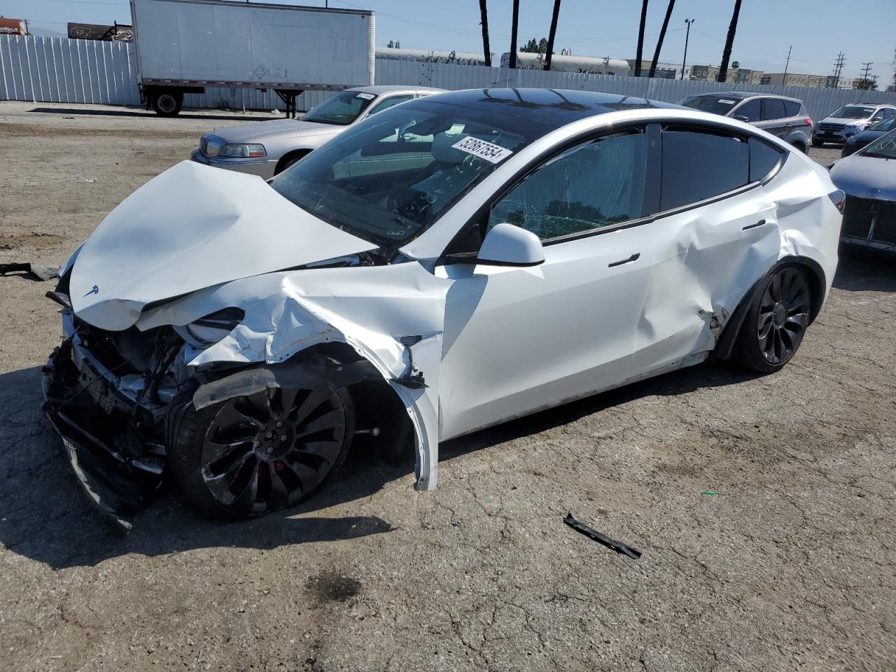 2022 TESLA MODEL Y  VIN:7SAYGDEF0NF441819
