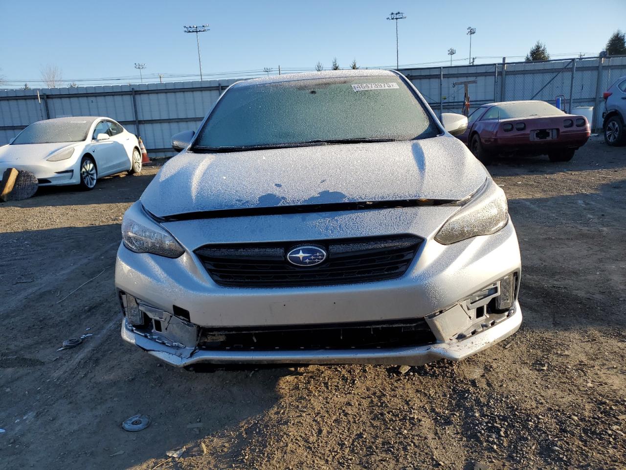 2022 SUBARU IMPREZA SPORT VIN:4S3GTAM65N3705215