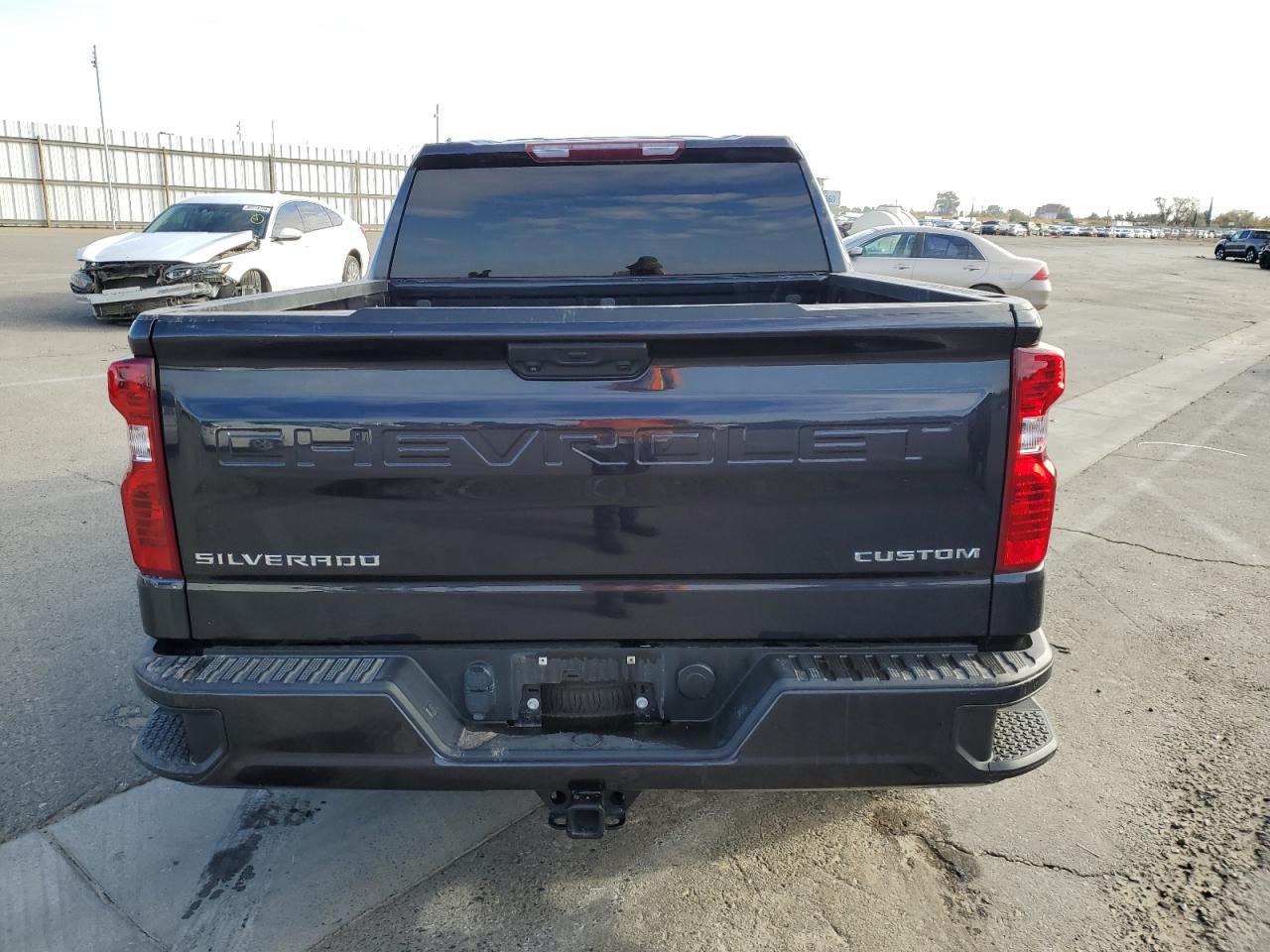 2022 CHEVROLET SILVERADO K1500 CUSTOM VIN:1GCPDBEK2NZ603656