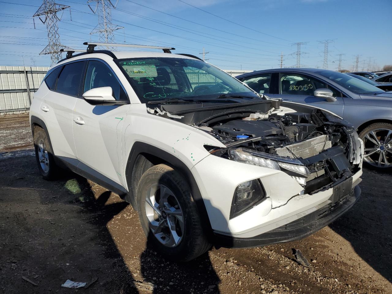 2022 HYUNDAI TUCSON SEL VIN:5NMJBCAEXNH047280