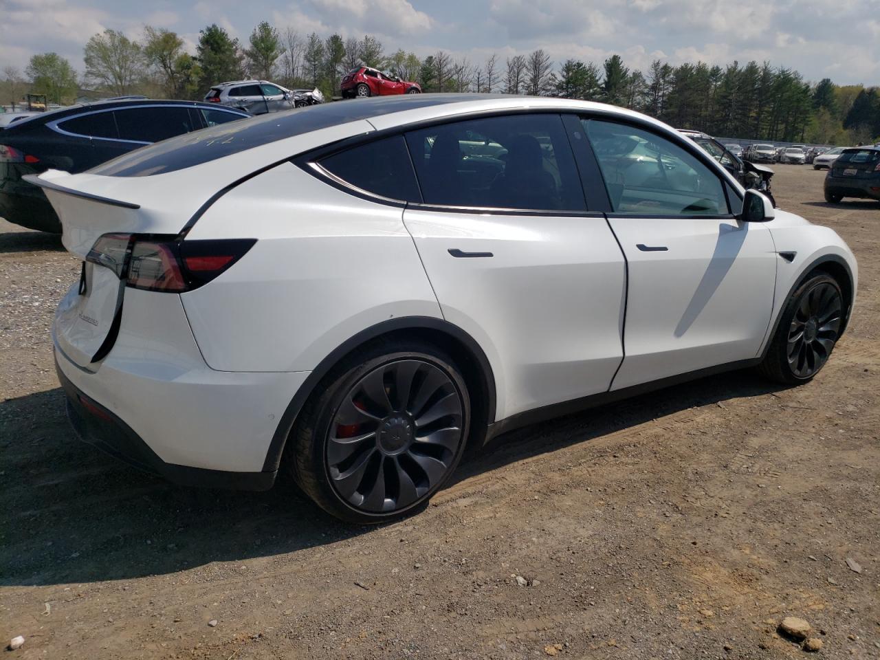 2022 TESLA MODEL Y  VIN:7SAYGDEF9NF461535